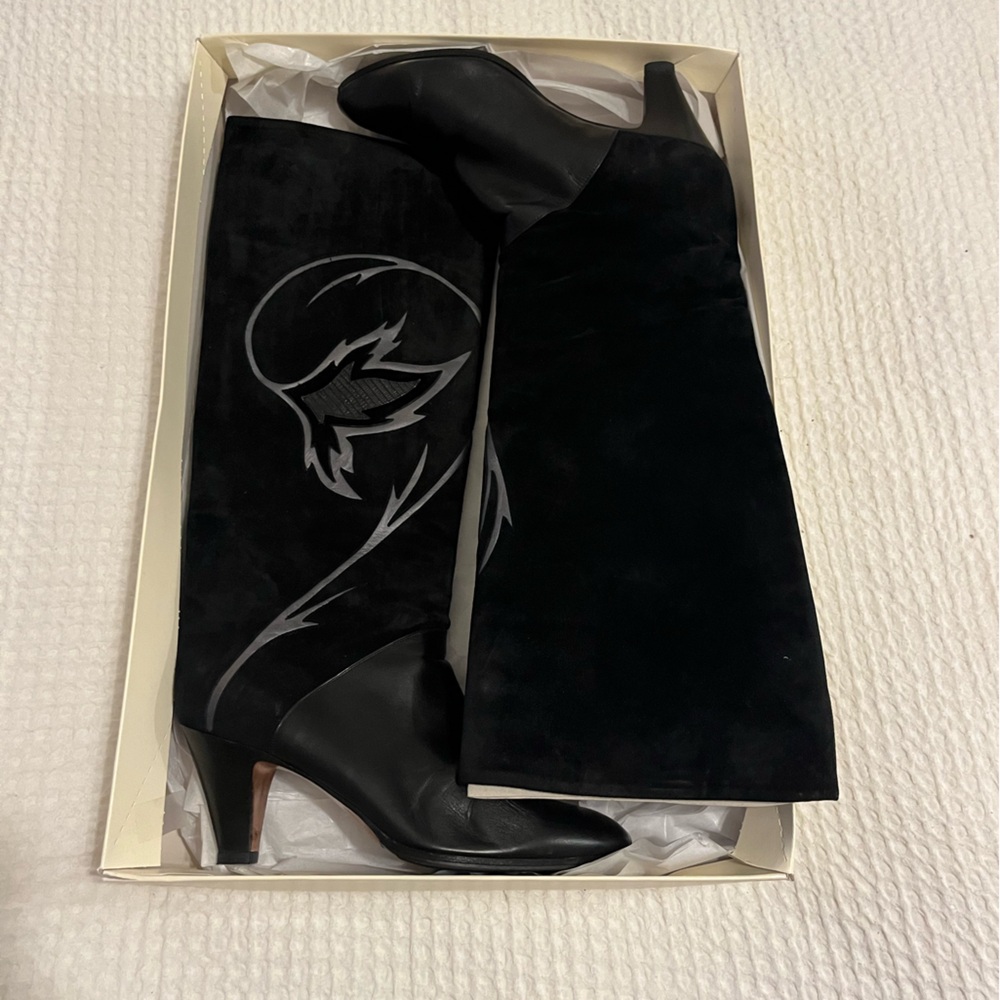Vintage Bally Western-Inspired Yvette Boots